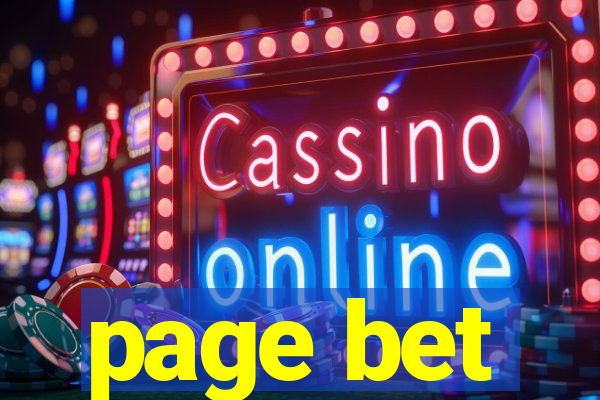 page bet